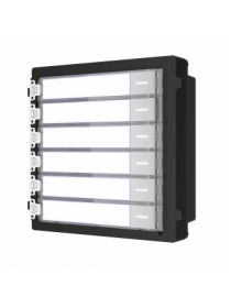 Hikvision DS-KD-KK модуль на 6 абонентов с подсветкой