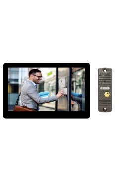 Tantos NEO HD SE (черный) и Walle HD (серебро) (комплект многофункционального домофона HD 7")