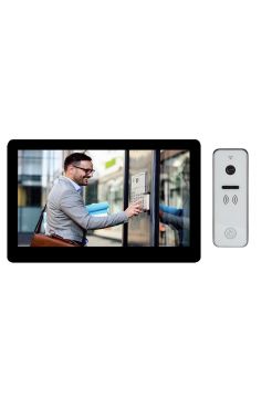 Tantos NEO HD SE (черный) и iPanel 2 HD + (белая) (комплект многофункционального домофона 7" HD)