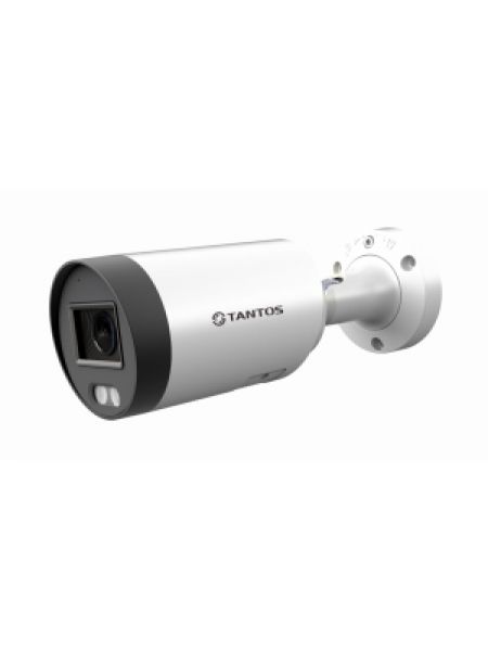 Tantos TSi-Px457FN уличная цилиндрическая IP камера с LED подсветкой белого цвета Tantos TSi-Px457FN уличная цилиндрическая IP камера с LED подсветкой белого цвета