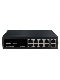 Tantos TS-S1210 коммутатор 8x100Мбит/с PoE порта + 2x100Мбит/с порта Uplink