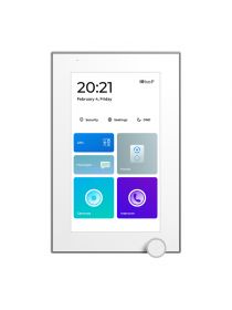 basIP AZ-07LL (белый) IP видеодомофон с настенным горизонтальным и вертикальным монтажом