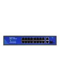 Space Technology ST-S165POE(2G/1S/250W/A)PRO коммутатор PoE 16-ти портовый