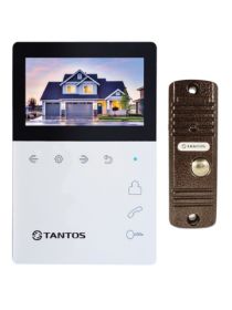 Tantos Elly  и Walle+ (комплект бюджетного домофона 4")