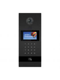 basIP AA-12FB (черный/black) многоабонентская IP вызывная панель