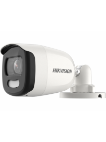 Hikvision DS-2CE10HFT-F (3.6mm) 5Мп уличная компактная цилиндрическая HD-TVI камера с LED подсветкой до 20м и технологией ColorVu