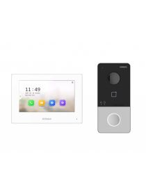 HiWatch DS-D100IKWF (B) комплект IP-видеодомофона