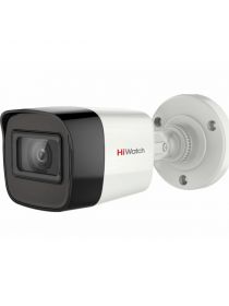 HiWatch DS-T500A (2.8 mm) 5 Мп цилиндрическая HD-TVI видеокамера с EXIR-подсветкой до 30 м и микрофоном