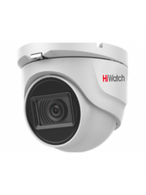 HiWatch DS-T803 (3.6 mm) 8 Мп уличная купольная HD-TVI камера с EXIR-подсветкой до 30м