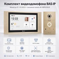 Комплект Bas-Ip AT-10(gold) и AV-08FB (gold)