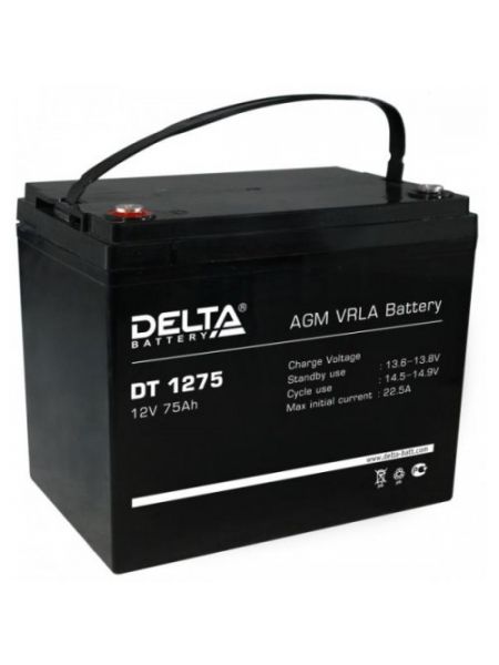 Аккумулятор 12В 75 А*ч (DT 1275) Аккумулятор 12В 75 А*ч (DT 1275)