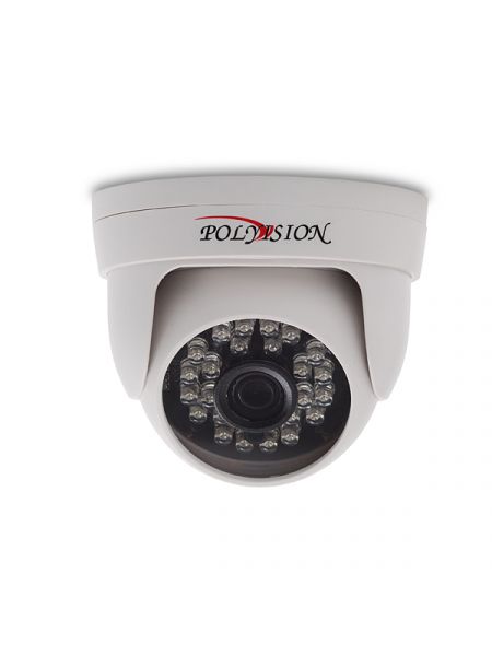 PD1-IP1-B3.6 v.2.0.2 Купольная 1 Мп IP-видеокамера с фиксированным объективом для помещений