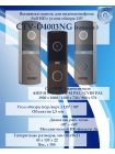 CTV-D4003 (гавана) вызывная панель Full HD мультиформатная для видеодомофонов с углом обзора 115°