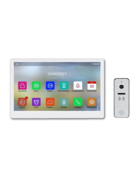 Tantos Stark HD SE (белый) и iPanel 2 HD + (белая) (комплект многофункционального домофона HD 10") Tantos Stark HD SE (белый) и iPanel 2 HD + (белая) (комплект многофункционального домофона HD 10")