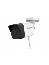 HiWatch DS-I250W(C) (4 мм) 2Мп уличная цилиндрическая IP-камера c EXIR-подсветкой до 30м и WiFi