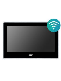 CTV-M5702 (черный) сенсорный 7" монитор видеодомофона с Wi-Fi