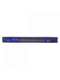 Space Technolog ST-S242POE (24G/2G/2S/400W/AB)PRO коммутатор PoE 24-х портовый