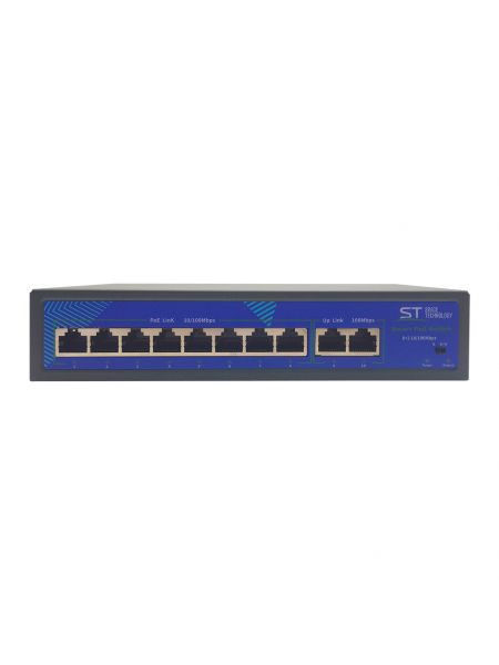 Space Technology ST-S84POE (2M/120W/A) коммутатор PoE 8-ми портовый