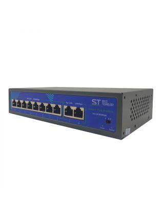 Space Technology ST-S84POE (2M/120W/A) коммутатор PoE 8-ми портовый