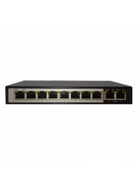 Space Technology ST-S86POE(2G/96W/А) PRO коммутатор PoE 8-ми портовый Space Technology ST-S86POE(2G/96W/А) PRO коммутатор PoE 8-ми портовый
