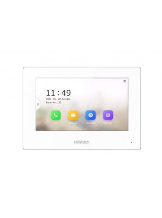 HiWatch VDP-H3211KW/DS-D100IKWF комплект IP-видеодомофона Pro-серия (вызывная панель + 7" монитор)