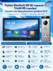Tantos Sherlock HD SE (черный) и Triniti HD (серебро) (комплект многофункционального домофона 10" HD)