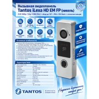 Tantos iLexa HD EM FP (никель) вызывная панель