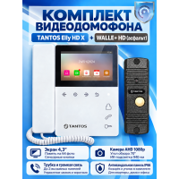 Tantos Elly HD X и WALLE+ HD (асфальт) комплект видеодомофона