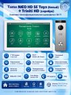 Tantos NEO HD SE Tuya (белый) иTriniti HD (серебро) (комплект многофункционального домофона с Wi-Fi)