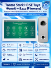 Tantos Stark HD SE Tuya (белый) и iPanel 2 HD + (металл) (комплект многофункционального домофона с Wi-Fi)