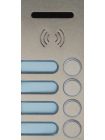 Tantos iPanel 2 HD (Metal) 4 аб. вызывная панель видеодомофона на 4 абонента