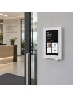 basIP AZ-07L (белый) IP видеодомофон с настенным горизонтальным и вертикальным монтажом
