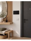 Tantos Amelie HD SE Slim (черный) и iPanel 2 HD (белая) (комплект многофункционального домофона 7" HD)