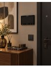 Tantos Amelie HD SE Slim (черный) и iPanel 2 HD (белая) (комплект многофункционального домофона 7" HD)